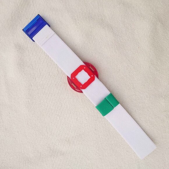 Swatch Pop Enjoy It PMK107 NOS 1990s Watch JC de Castelbajac Vintage Celestial - Picture 6 of 8